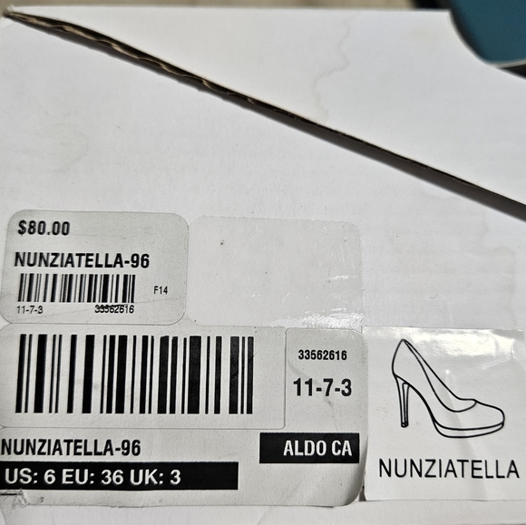 Aldo Nunziatella Heels, Size 6, Black - Picture 6 of 8